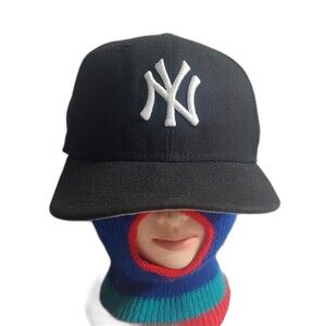 Vtg New Era New York Yankees 59fifty Blue Snapback